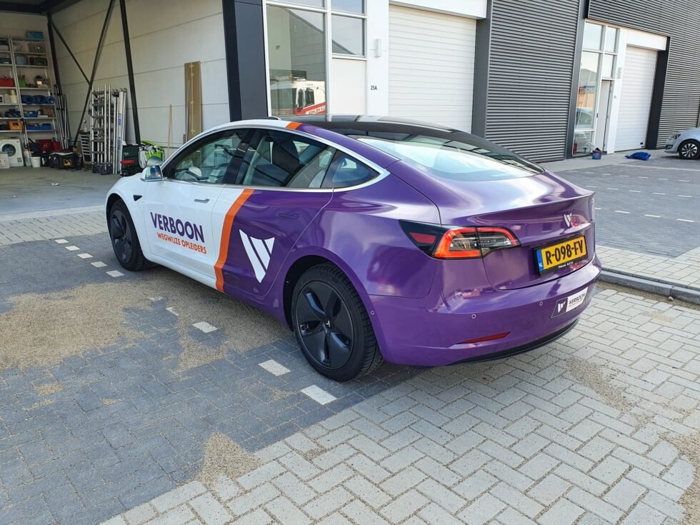 Carwrap - belettering verboon