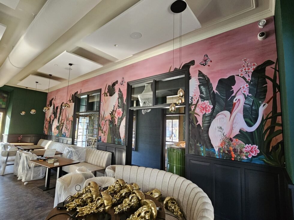 Horeca belettering de villa