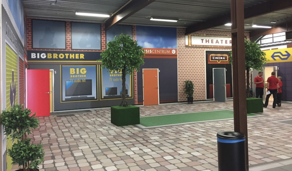 achtergrond binnenreclame