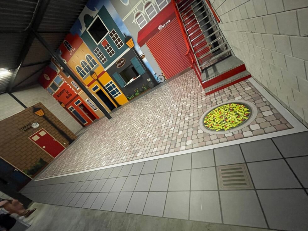 beplakking oefenruimte Amsterdam