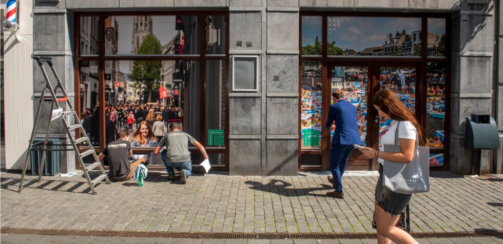 ikmaakbredamooier actiefoto Tulp Belettering