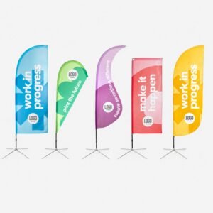 Beach flags